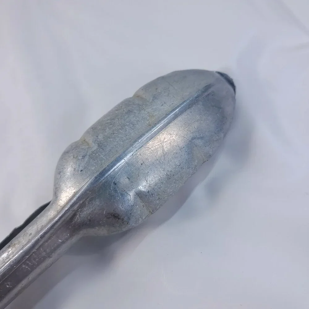Coca-Cola Ice Tongs Aluminum Embossed Drink In Bottles St. Paul Coke 1940's‎